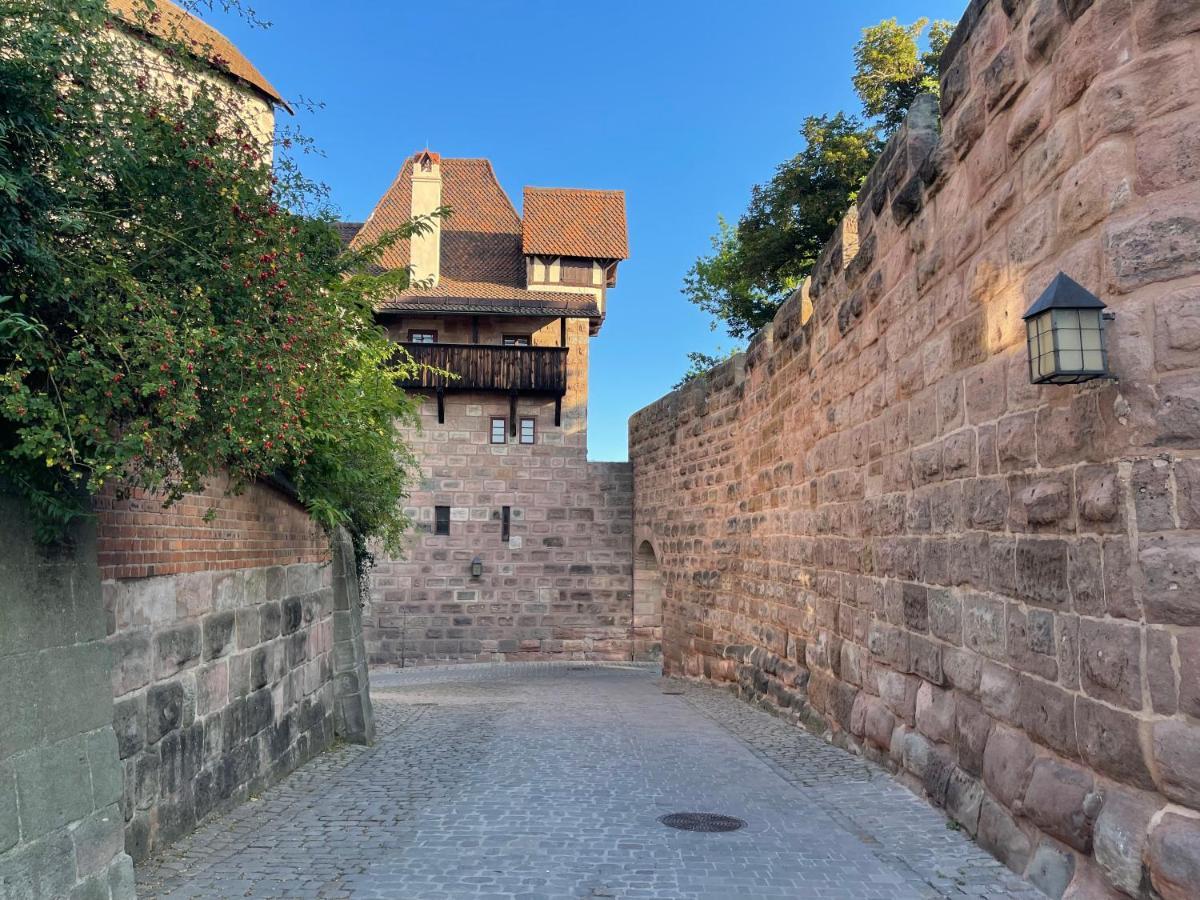 Messeapartment An Der Altstadtmauer Núremberg Exterior foto